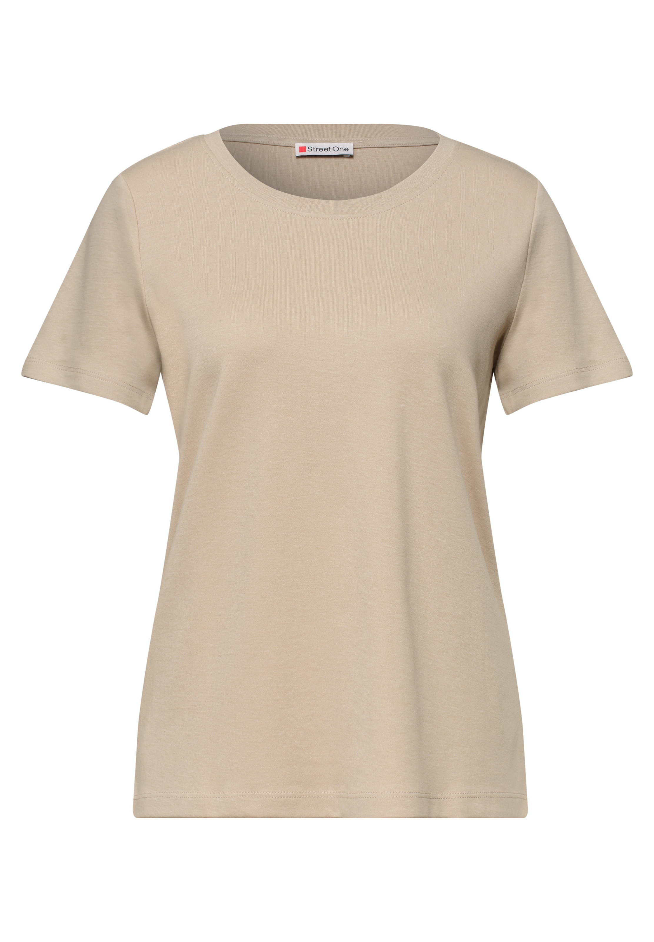 STREET ONE Shirt in Beige: Vorderseite