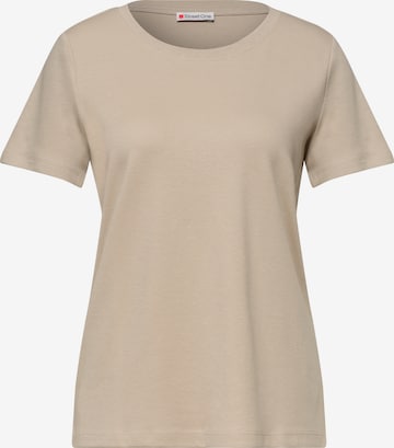 STREET ONE Shirt in Beige: Vorderseite