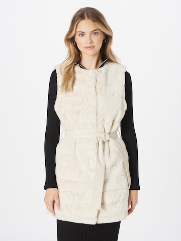 Gilet 'Kimberly' VILA en beige : devant