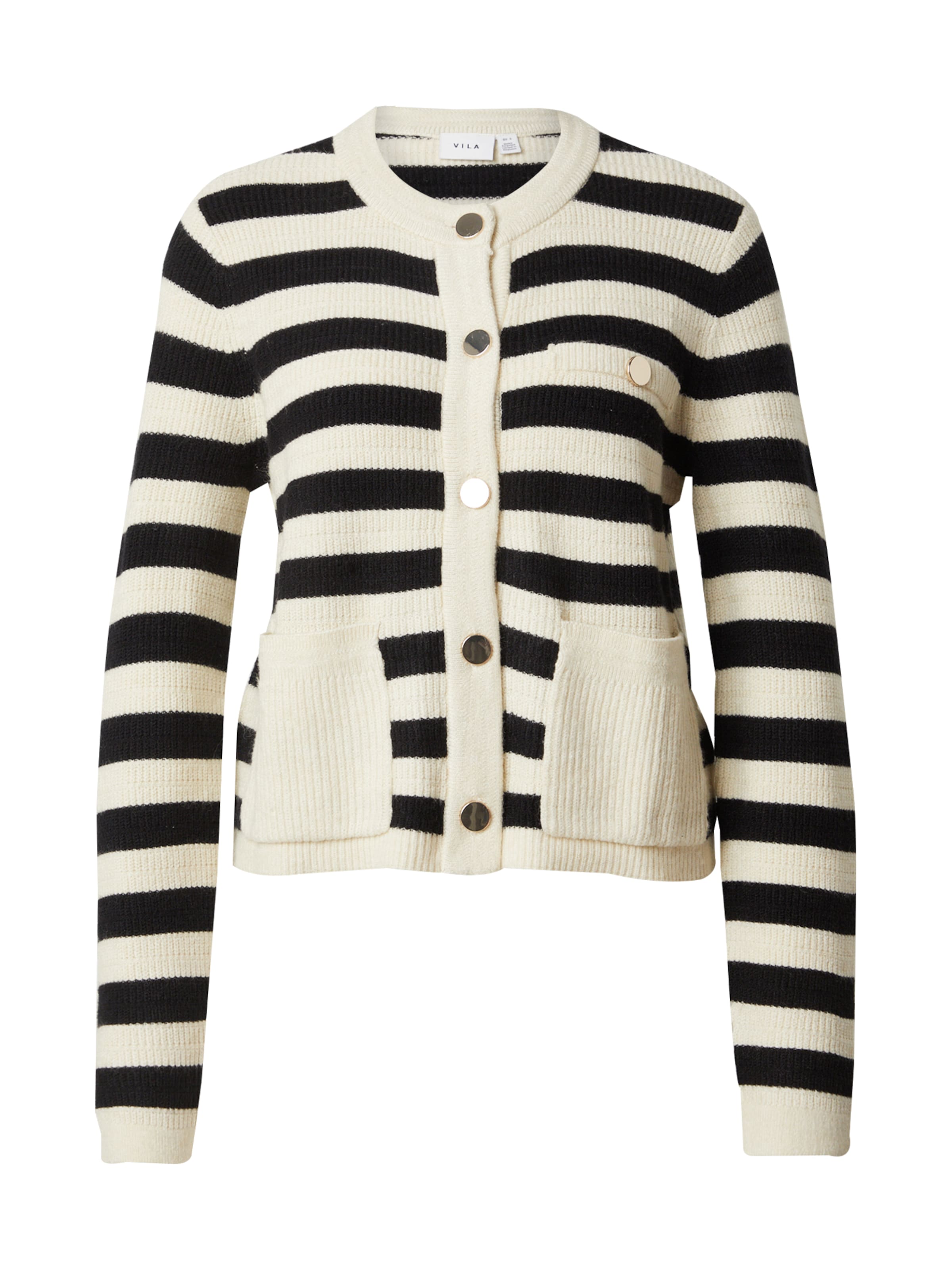 VILA Knit Cardigan 'DREA' in Mixed colors: front