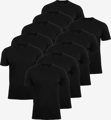 Cotton Prime T-Shirt in Schwarz: Vorderseite