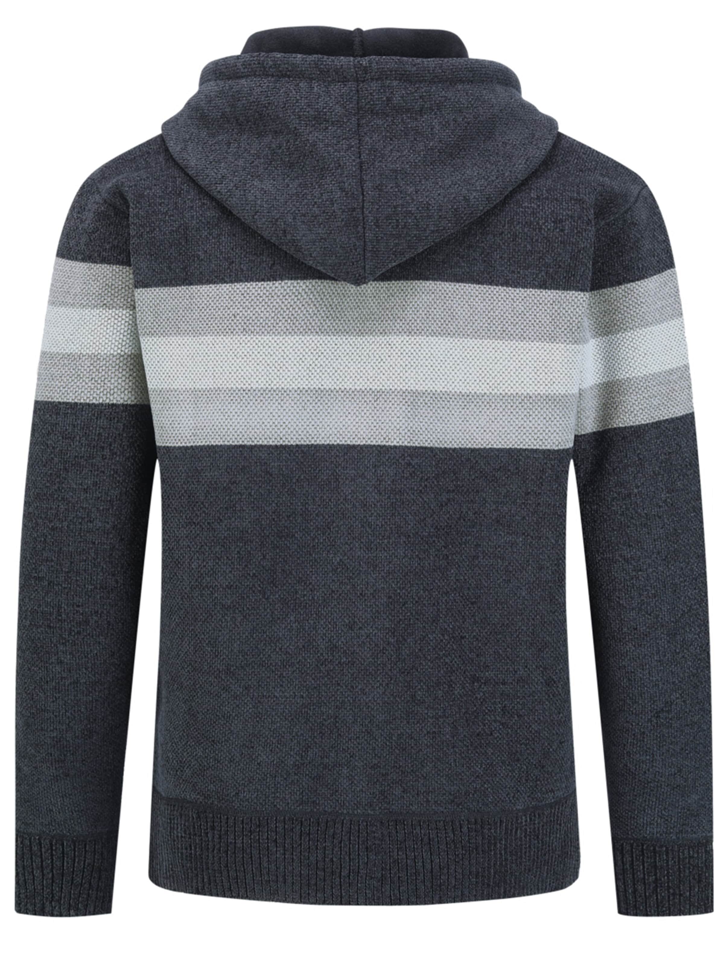 ALLTHEMEN Strickjacke 'Flausch'‌‌‌ in Grau