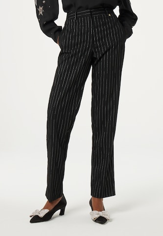 Fabienne Chapot Regular Pants in Black: front