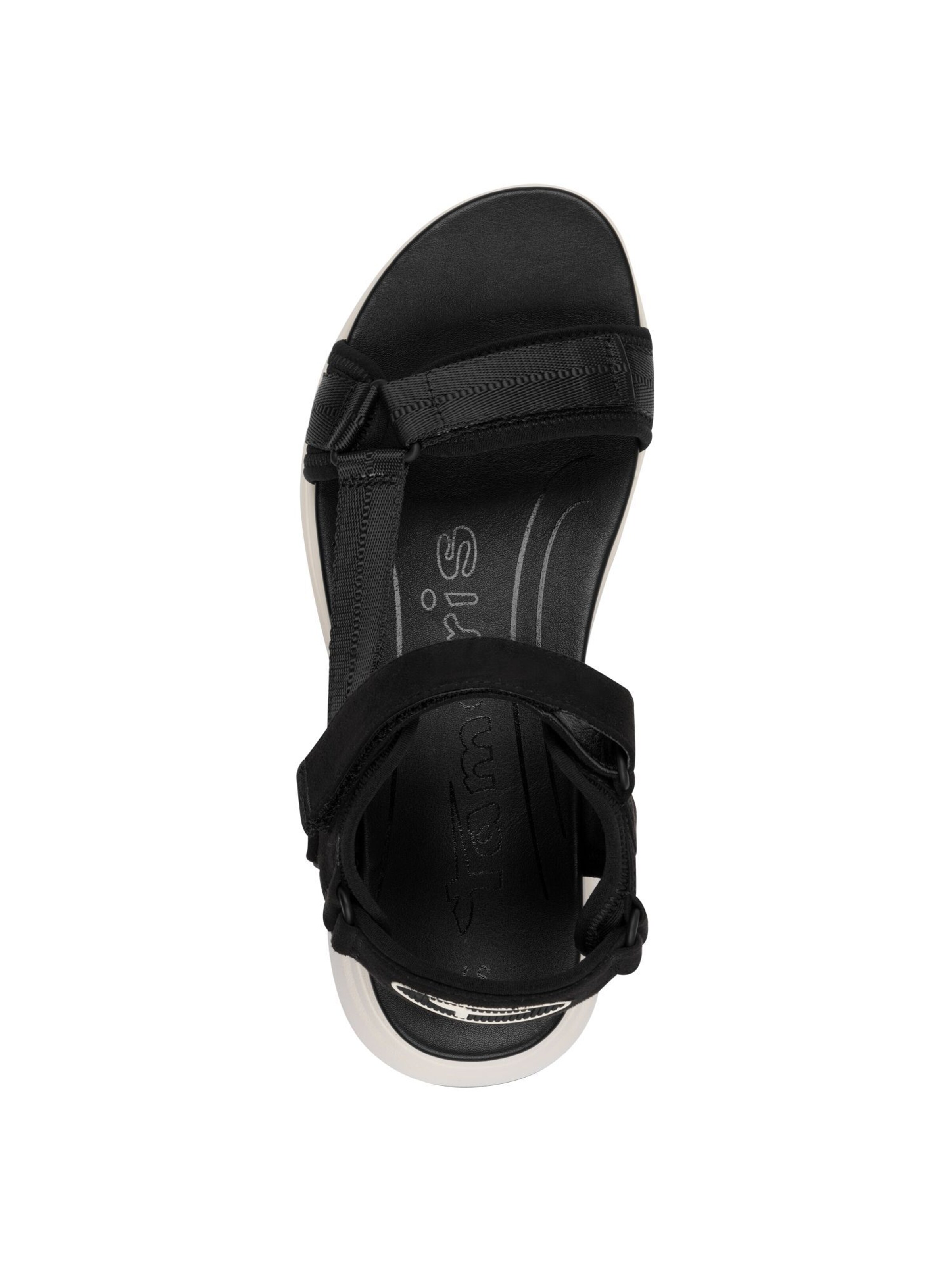 Tamaris Sandaal in Zwart