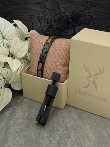 Holzwerk - Pulsera 'DAMMSEE' en marrón
