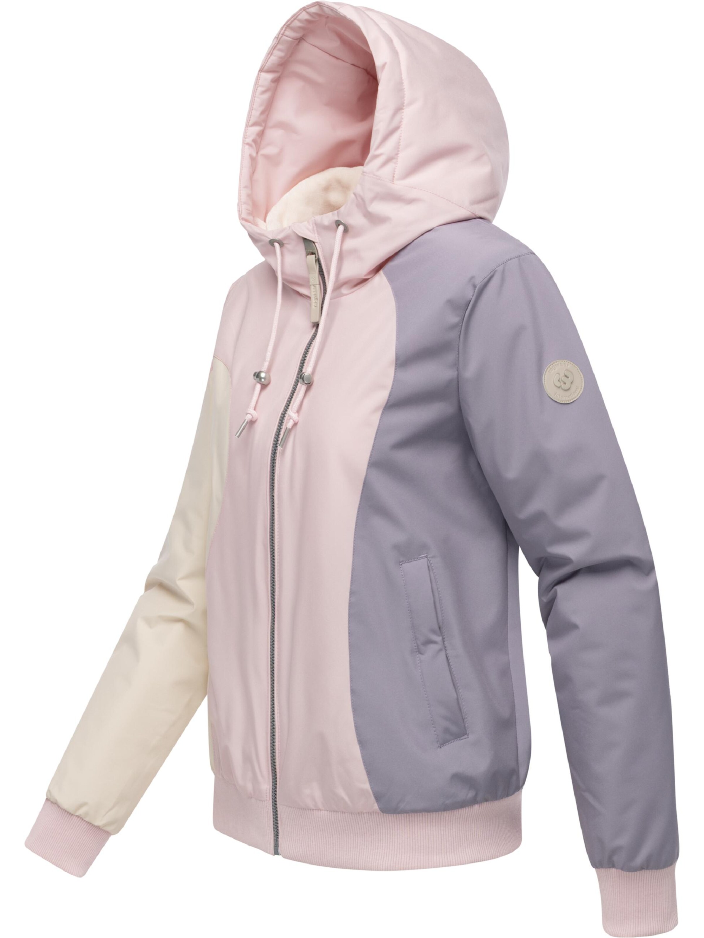Ragwear Performance Jacket 'Oggie Youmodo' in Pink