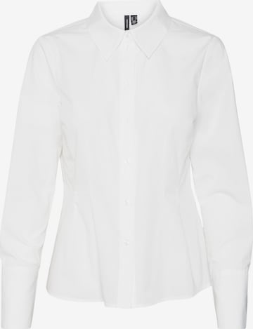 VERO MODA Блуза 'AYA' в бяло: отпред