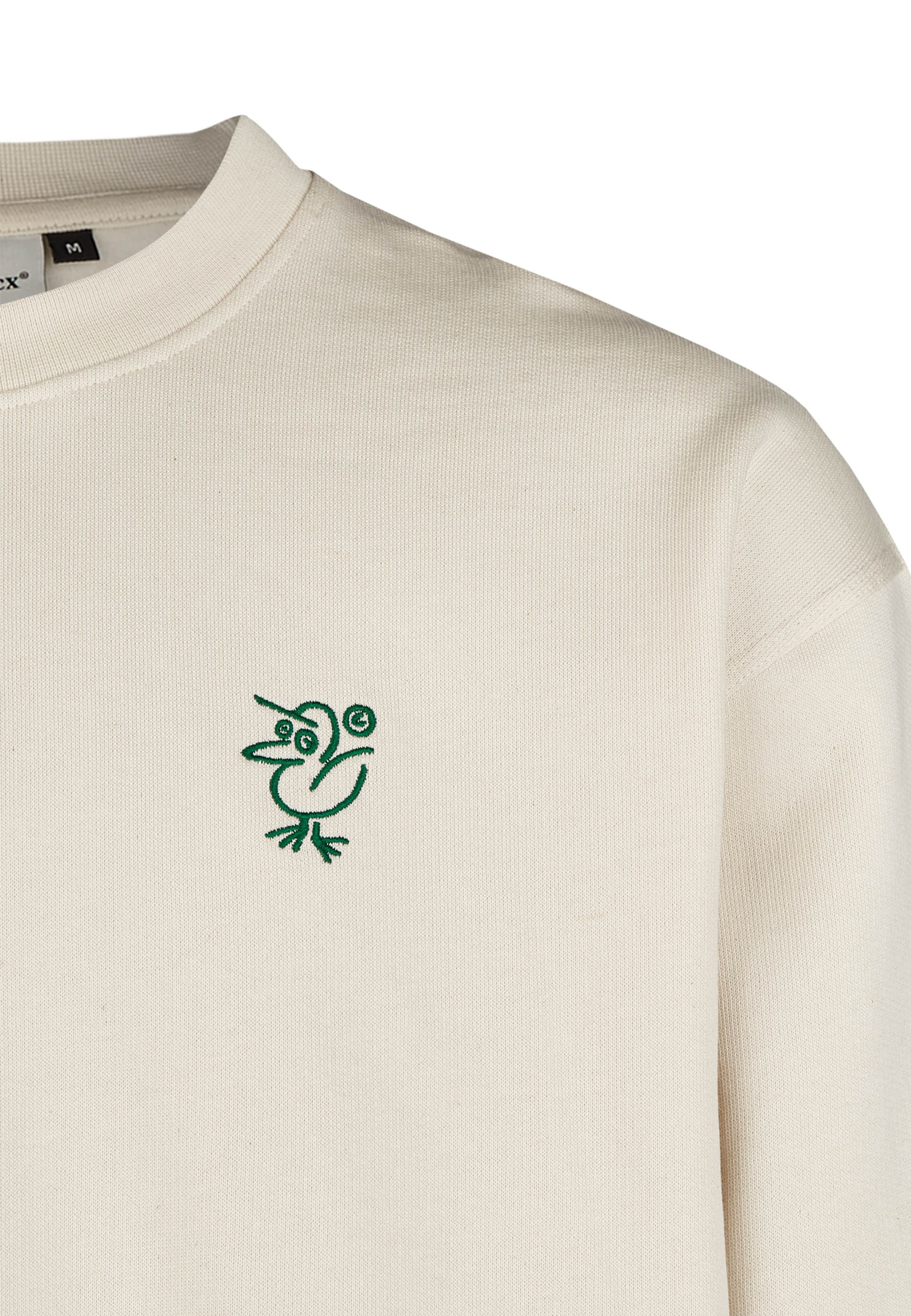 Cleptomanicx - Jersey 'Sketch Gull' en marrón