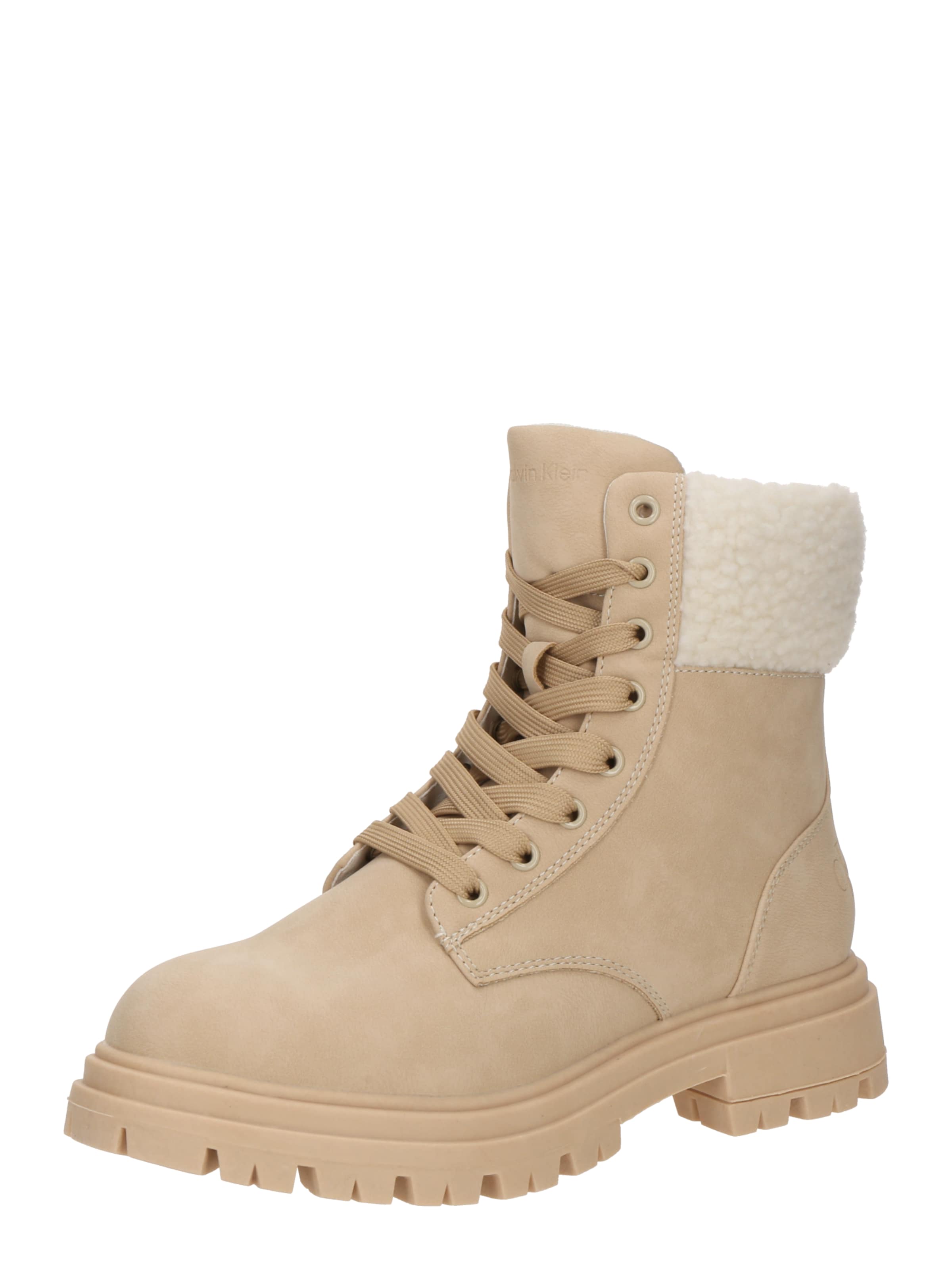 Calvin Klein Saappaat värissä beige: etupuoli