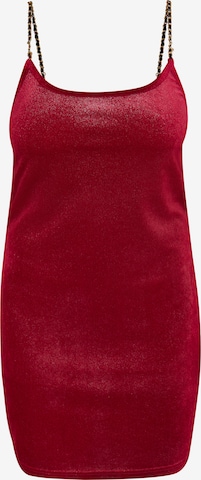 Robe faina en rouge : devant