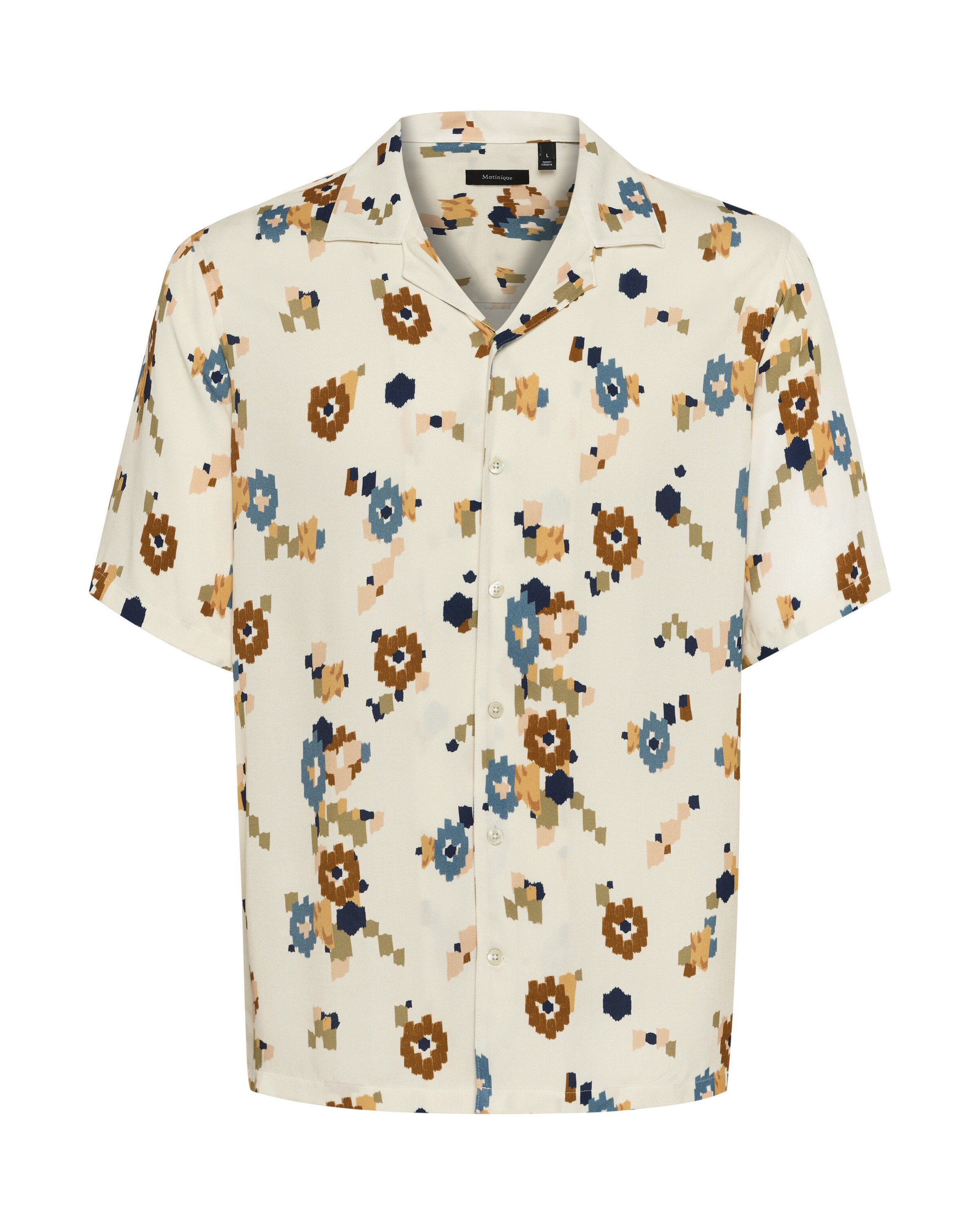 Matinique Regular Fit Hemd in Beige: Vorderseite