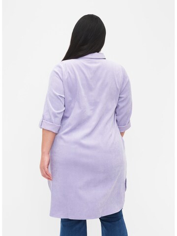 Zizzi Dress 'Elena' in Purple