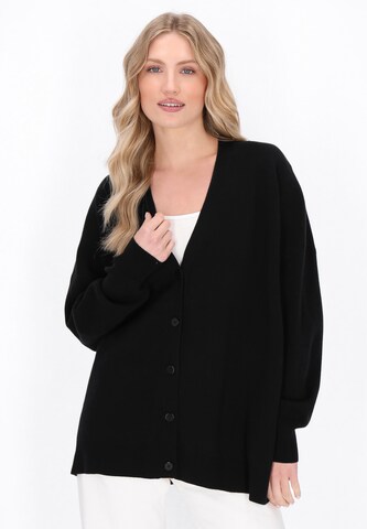 Cardigan DreiMaster Maritim en noir : devant