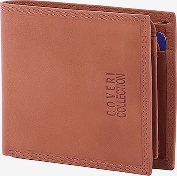 Porte-monnaies Enrico Coveri en marron : devant
