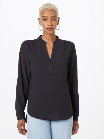 SELECTED FEMME Blus 'MIVIA' i svart: framsida