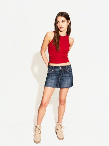Jupe Bershka en bleu