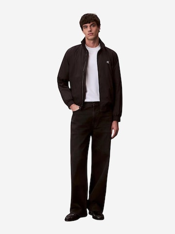 Calvin Klein Jeans - Abrigo de entretiempo 'HARRINGTON' en negro