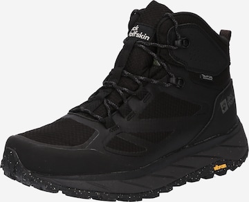 JACK WOLFSKIN Outdoorboots 'Terraventure' in Schwarz: Vorderseite