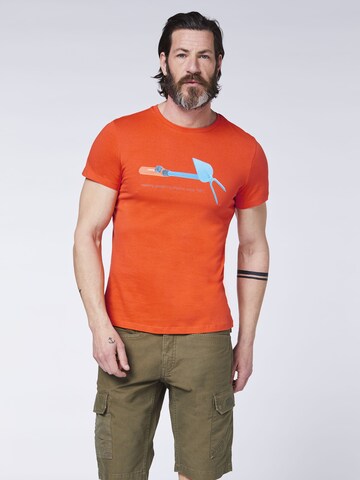Gardena T-Shirt in Orange: predná strana