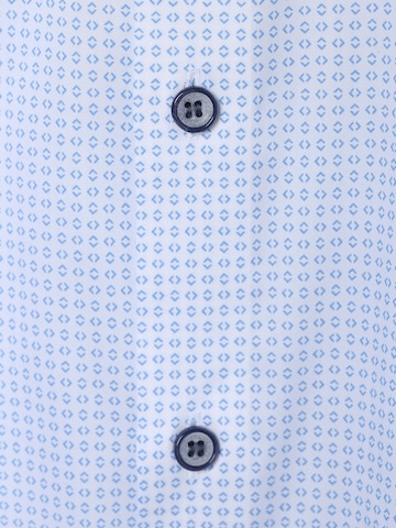 OLYMP Slim Fit Businesshemd in Blau