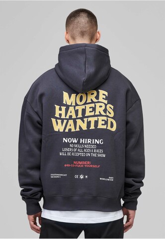 Felpa 'Now Hiring' di Fast & Bright in grigio: frontale