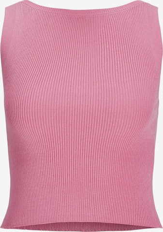 JJXX Knitted Top 'JXPosie' in Pink: front