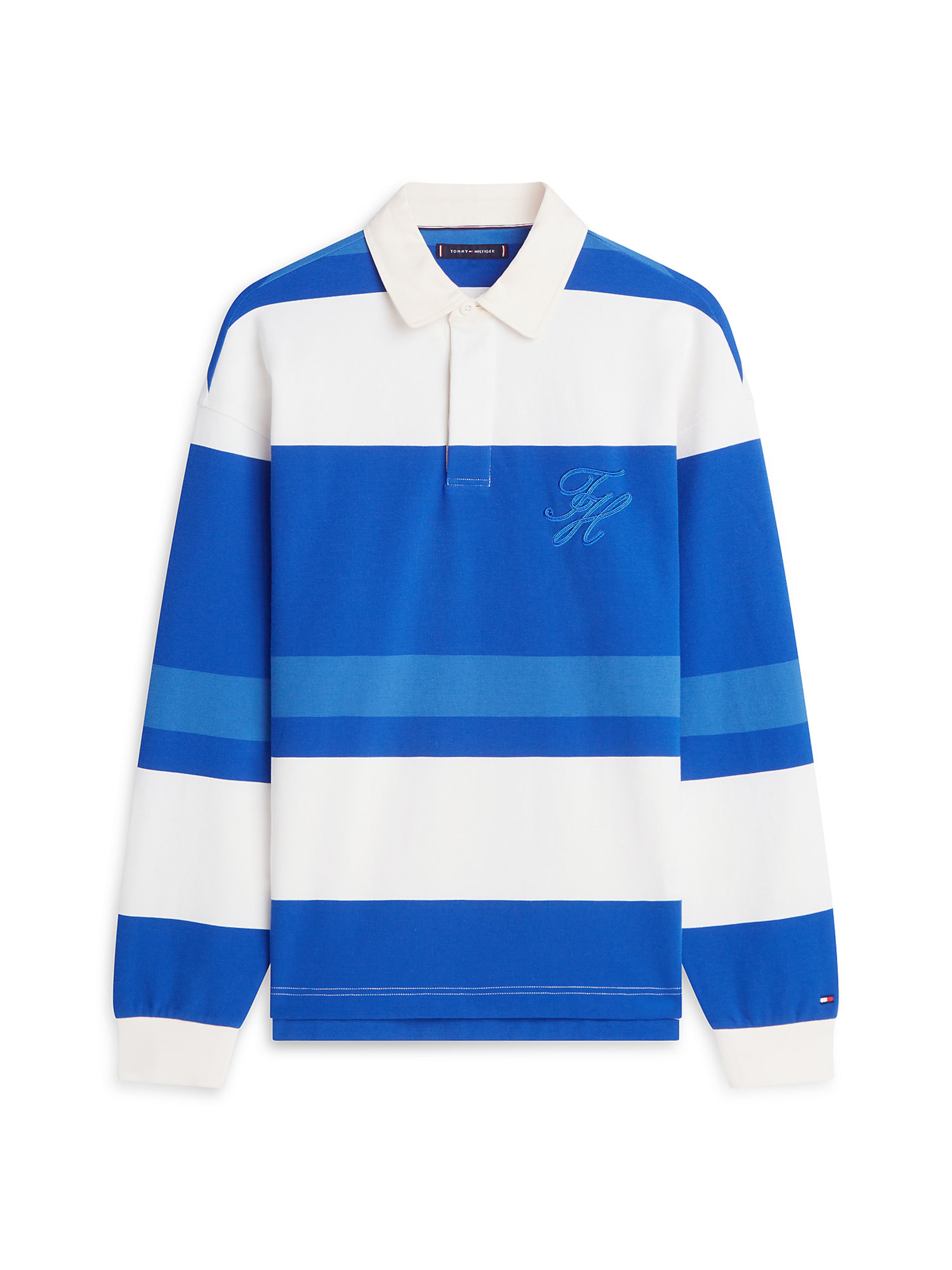 TOMMY HILFIGER Shirt in Blue / Azure / White, Item view