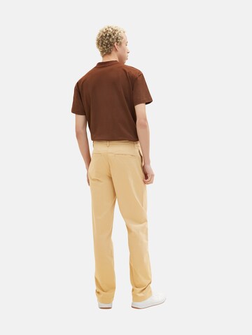 TOM TAILOR DENIM Loosefit Hose in Beige