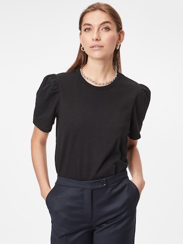 minimum قميص 'Olinna ' بلون أسود: الأمام