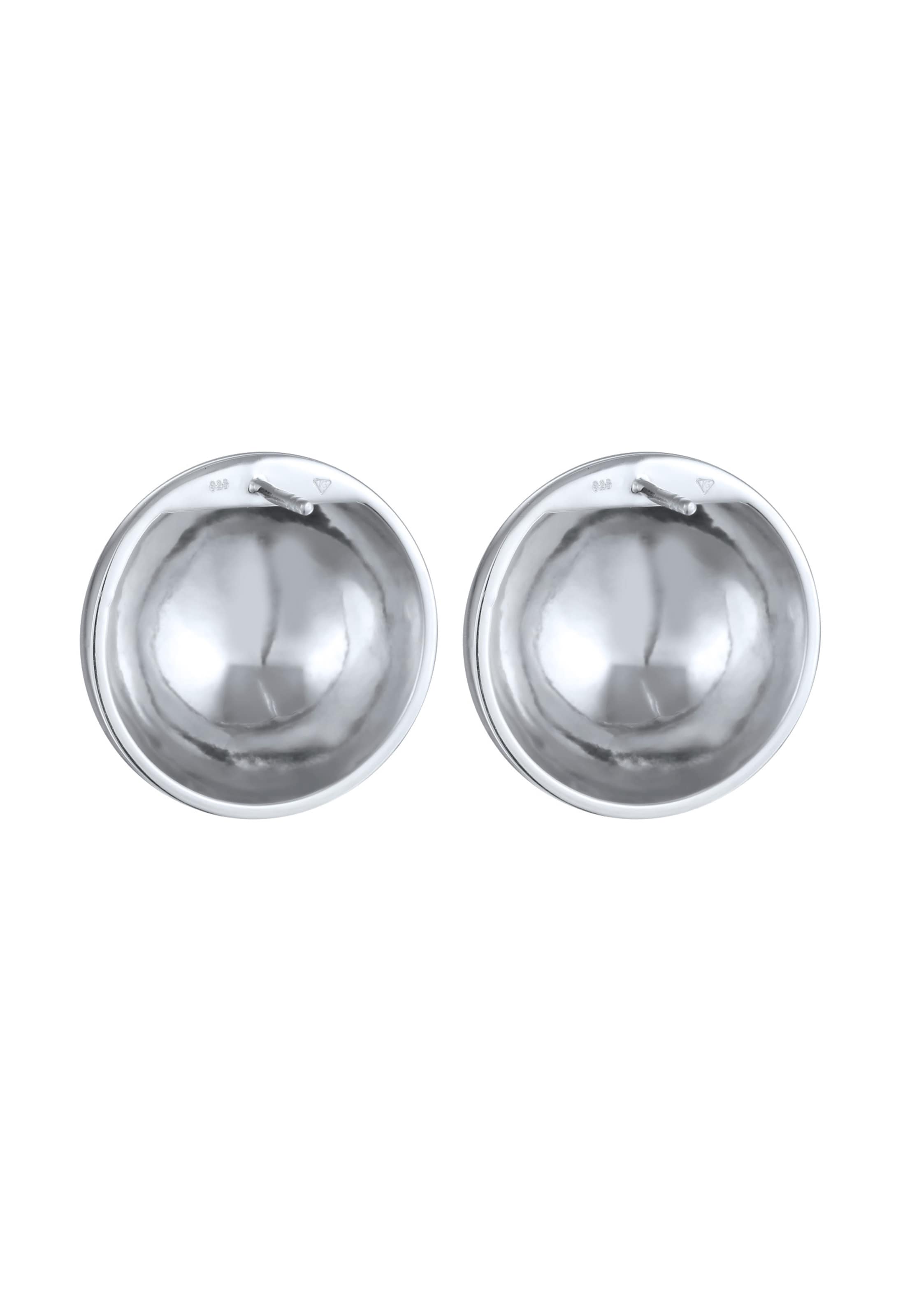 ELLI Ohrstecker Kugel in Silber