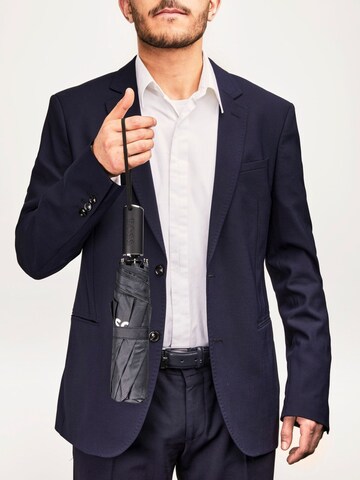 BOSS Paraplu 'Pocket umbrella Loop' in Zwart