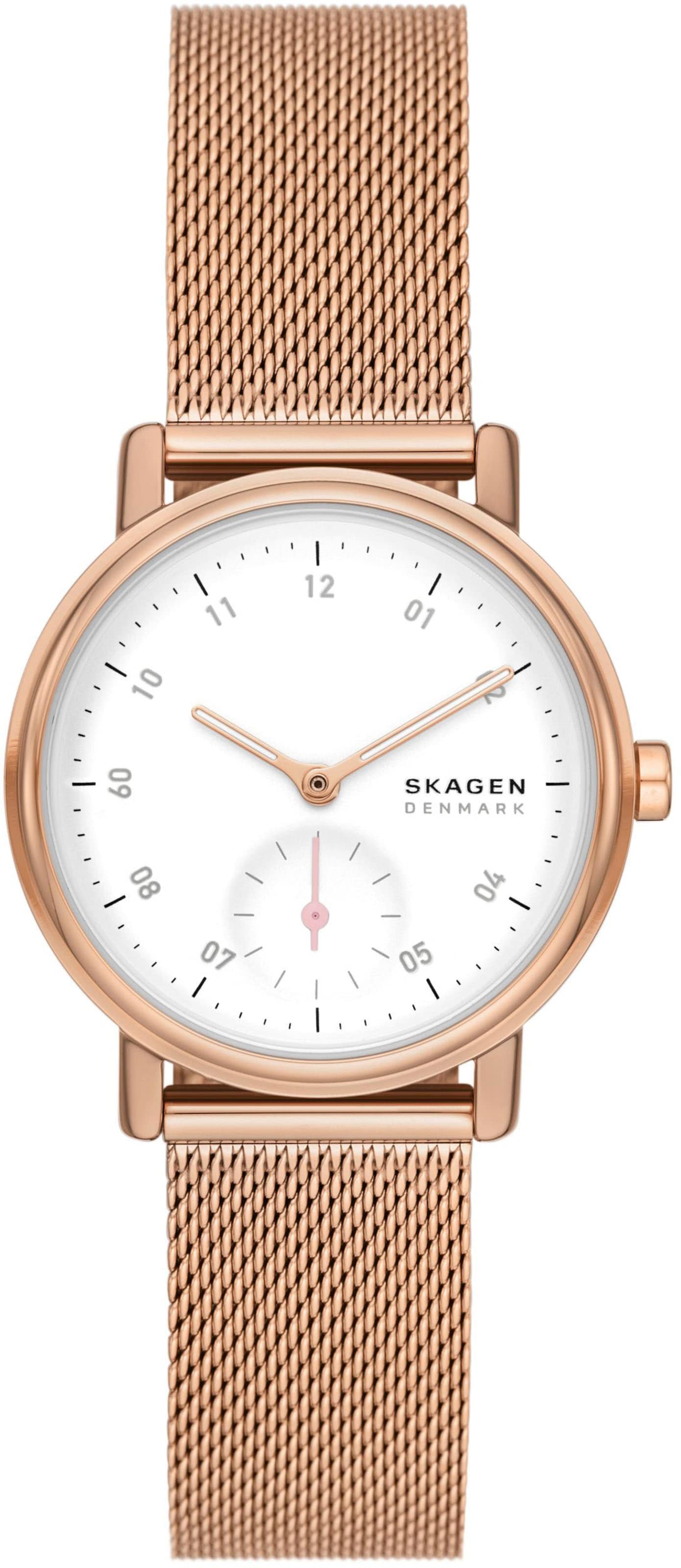 SKAGEN Uhr in Gold: Vorderseite