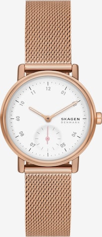 SKAGEN Uhr in Gold: Vorderseite