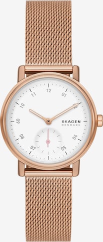 SKAGEN Uhr in Gold: predná strana