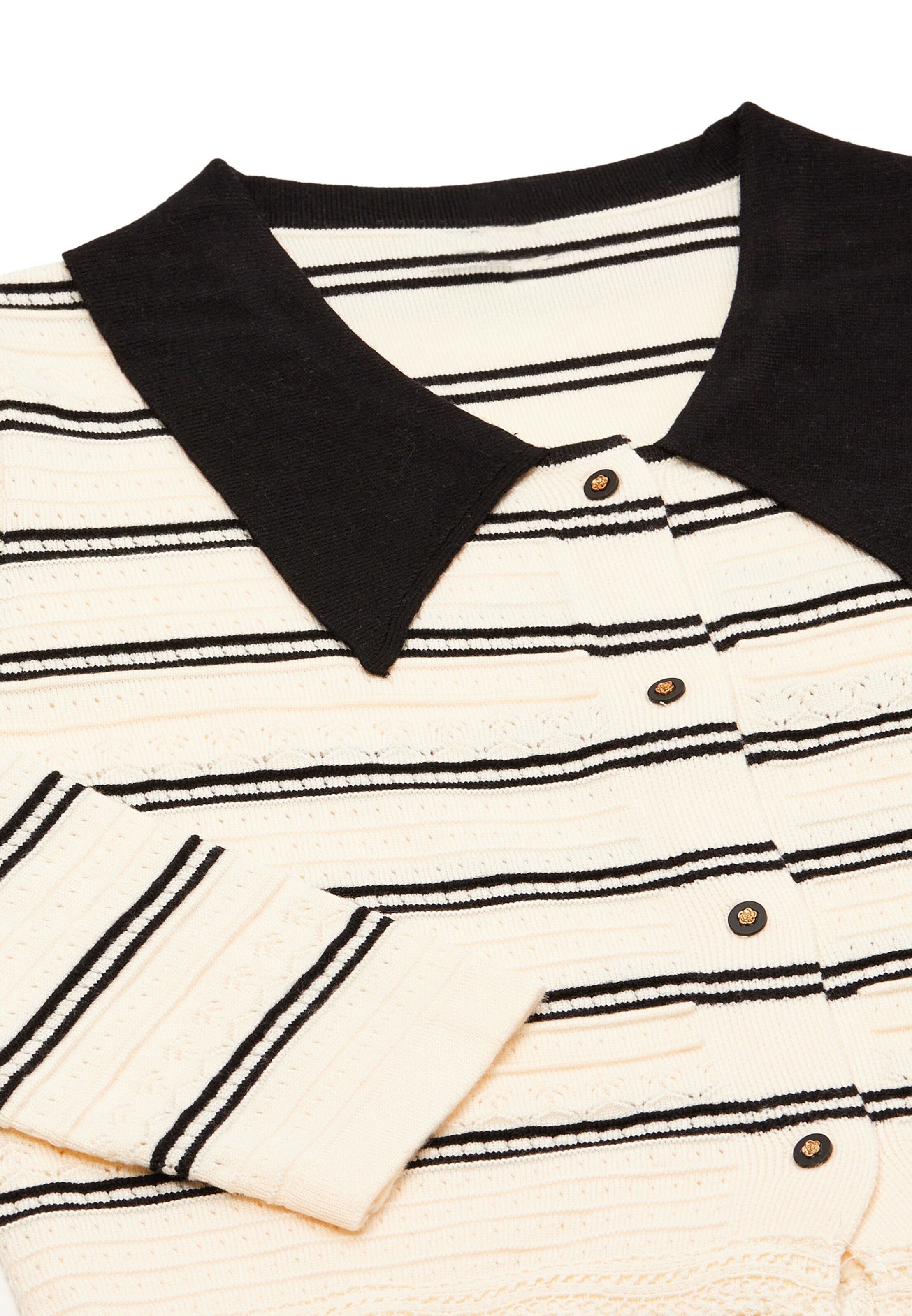 NAEMI Knit cardigan in Black