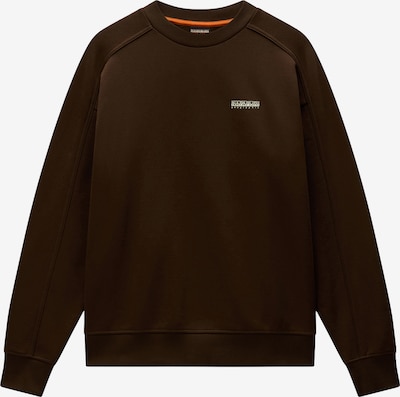 NAPAPIJRI Sweatshirt 'TEZA' in S in ecru / schoko, Produktansicht