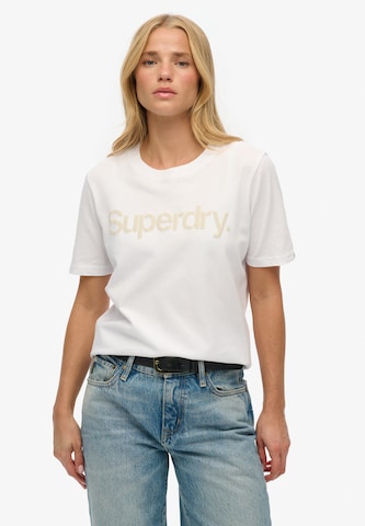 Superdry Shirt in Wit: voorkant