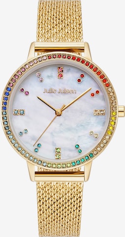 Julie Julsen Analog Watch in Gold: front