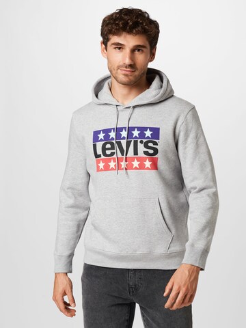 LEVI'S ® Sweatshirt 'Graphic Roadtrip' in Grijs: voorkant