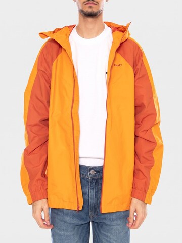 Veste mi-saison 'Set Shell Jacket -- Men's Hooded Jacket Orange Men' HUF en orange