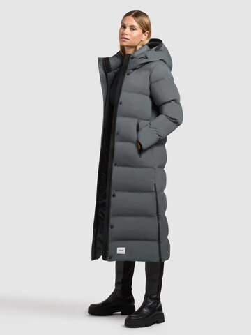 khujo Winter Coat 'MAYLA3' in Green