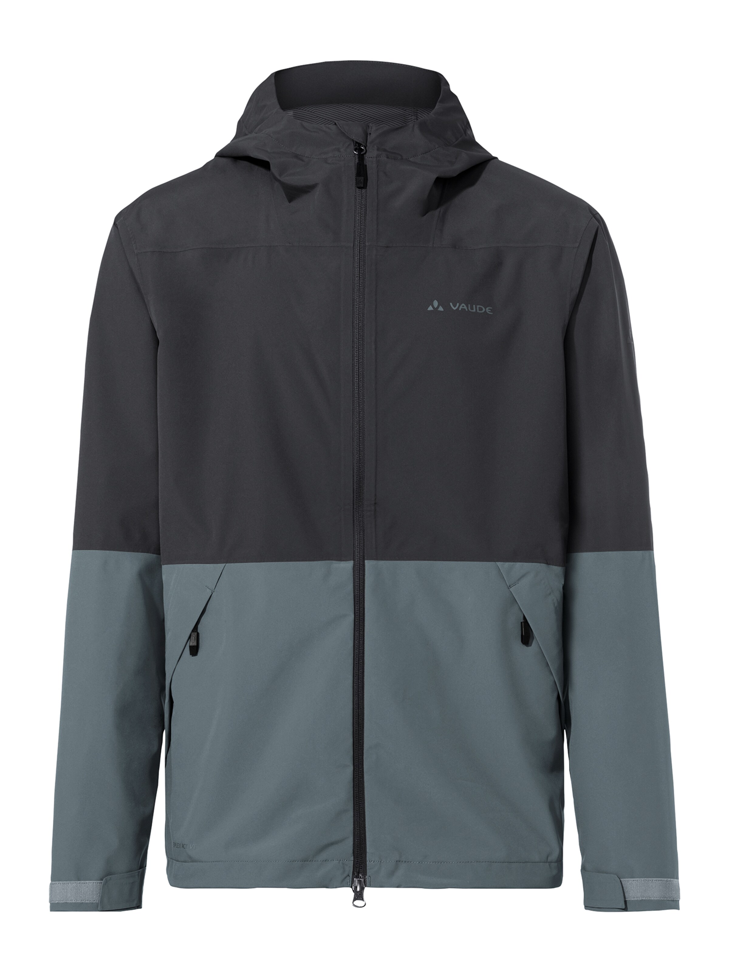 VAUDE Outdoorjacke 'Neyland' in Schwarz: Vorderseite