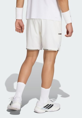 ADIDAS PERFORMANCE - regular Pantalón deportivo en blanco