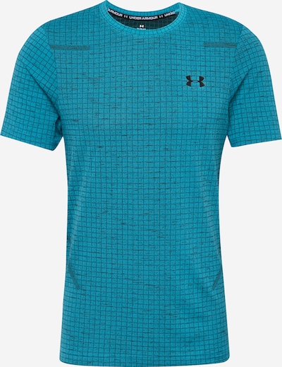 UNDER ARMOUR T-Shirt fonctionnel en bleu / noir, Vue avec produit