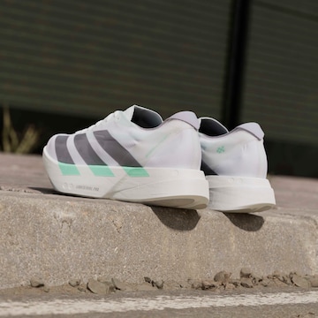 ADIDAS PERFORMANCE Маратонки за бягане 'ADIZERO ADIOS PRO 4' в бяло