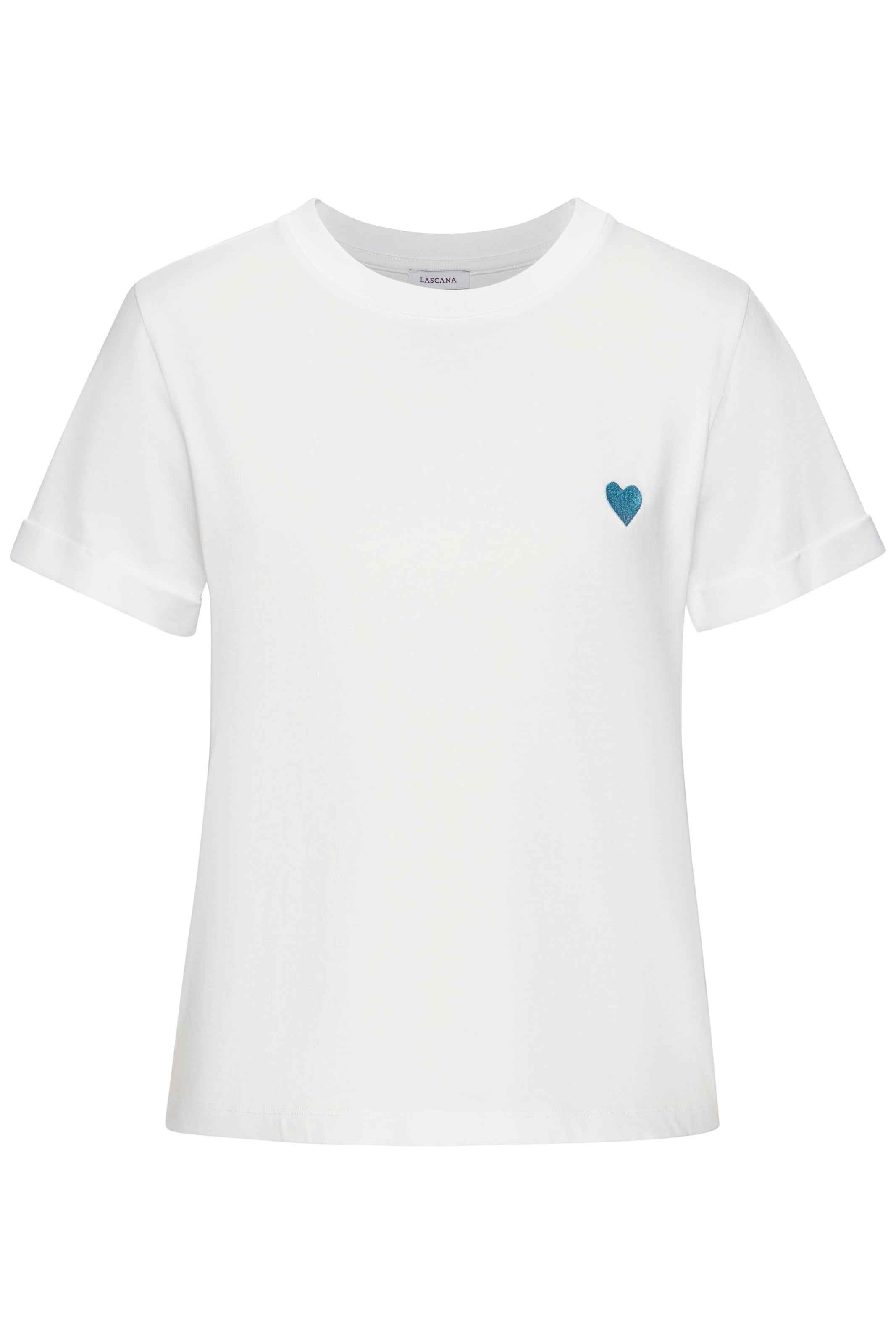 LASCANA Shirt in White: front