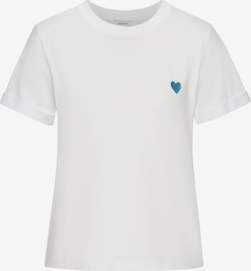 balta LASCANA Marškinėliai: priekis