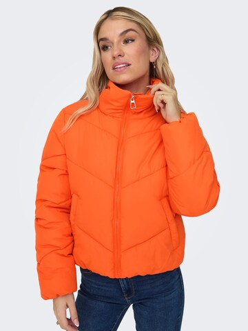 ONLY Prehodna jakna 'MAGGI' | oranžna barva: sprednja stran