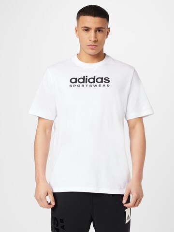 ADIDAS SPORTSWEAR Performance Shirt 'All Szn' in White: front