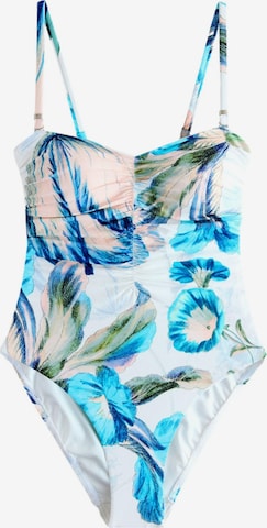 Bustieră Costum de baie întreg de la Next pe alb: față